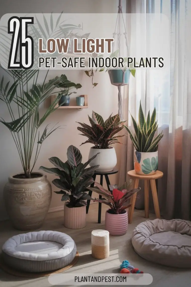 Low Light Pet-Safe Indoor Plants