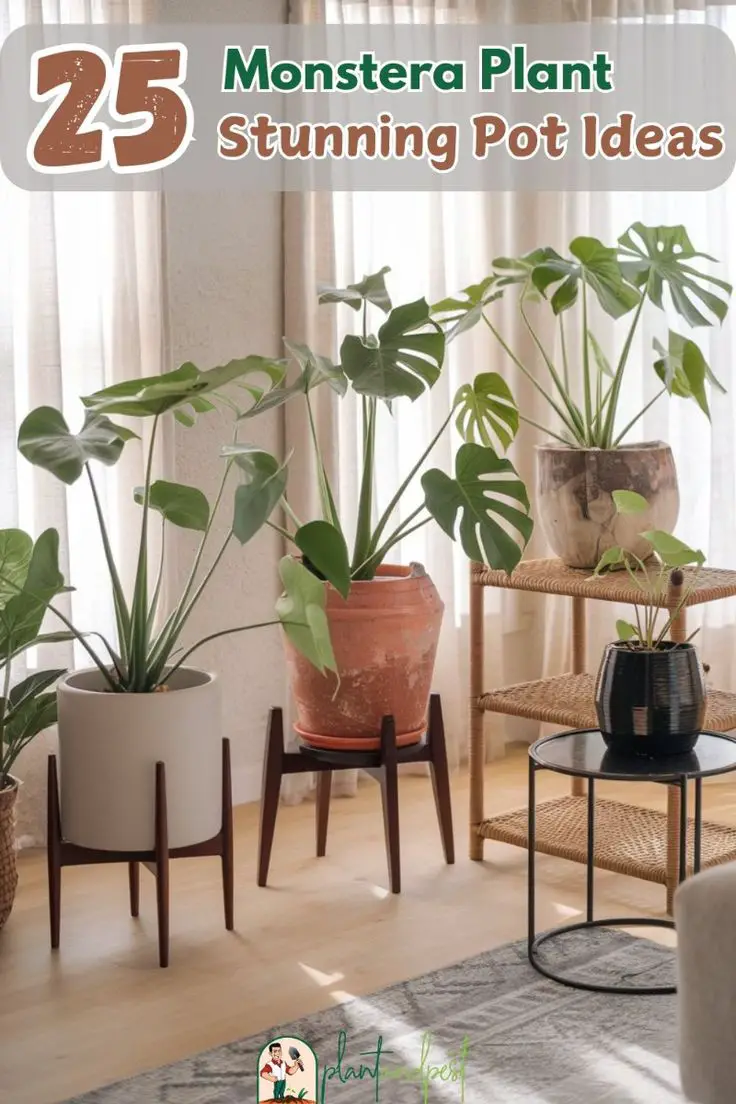 Monstera Plant Pot Ideas