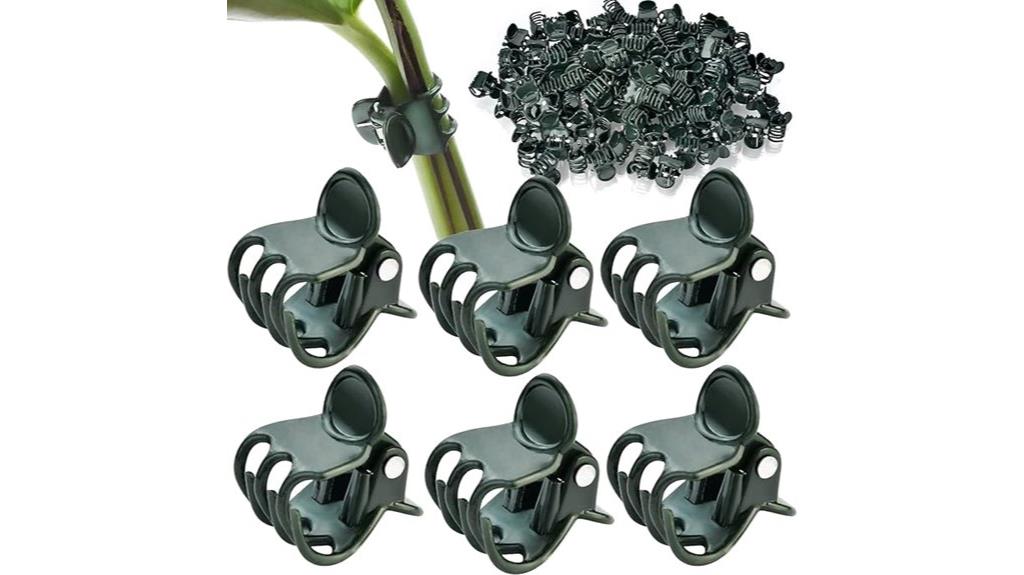 100 plant vine support clips