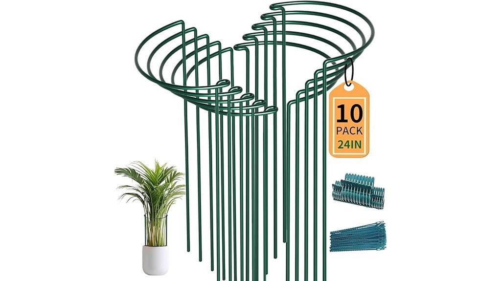 10 pack plant supports