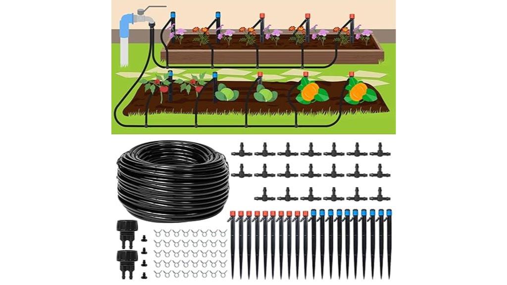 110 foot drip irrigation kit
