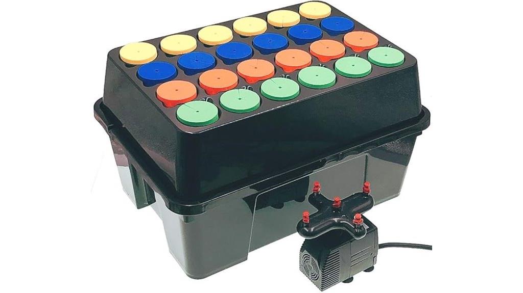 24 site aeroponic cloning system