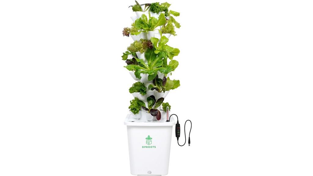 30 pod hydroponic tower