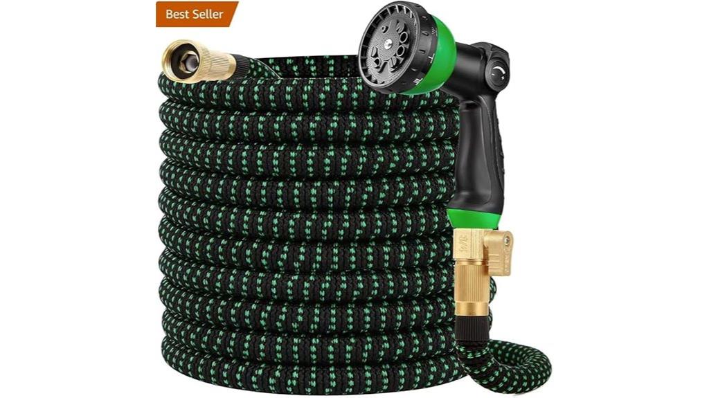50 ft hose with nozzle