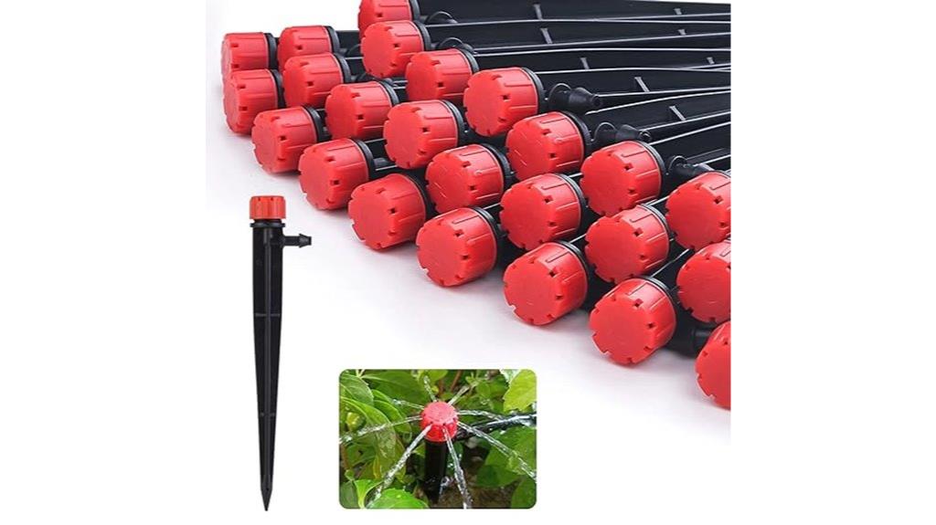 50 piece drip emitter set