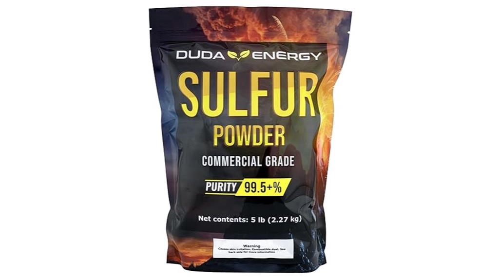 5 lb sulfur fertilizer