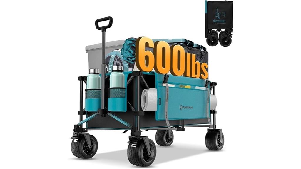 600lbs collapsible camping wagon