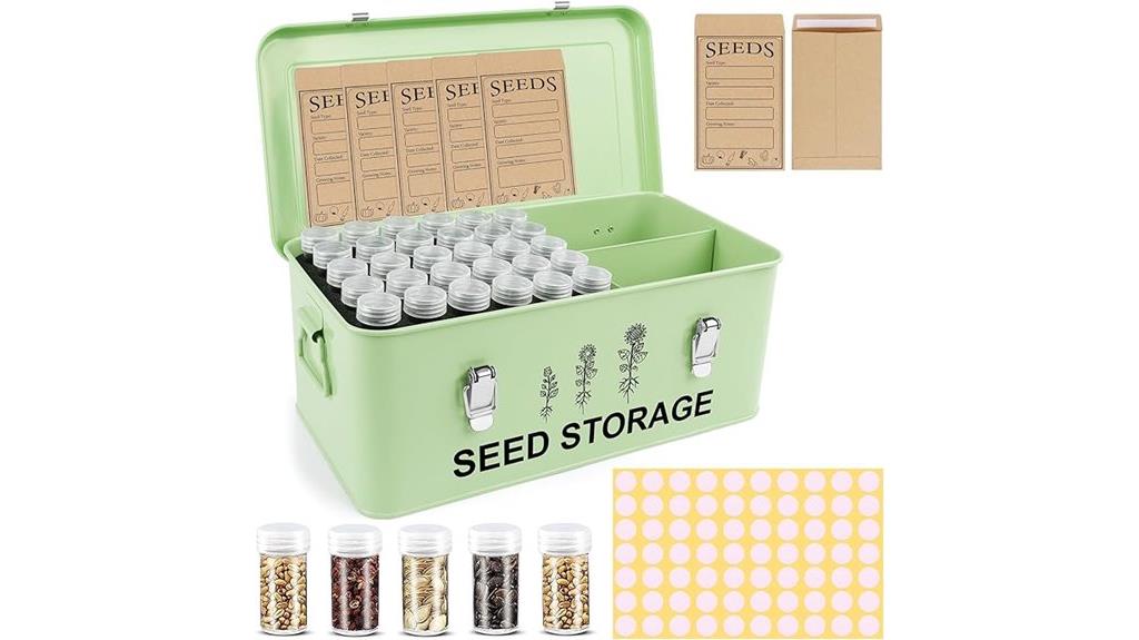 60 slot seed storage organizer