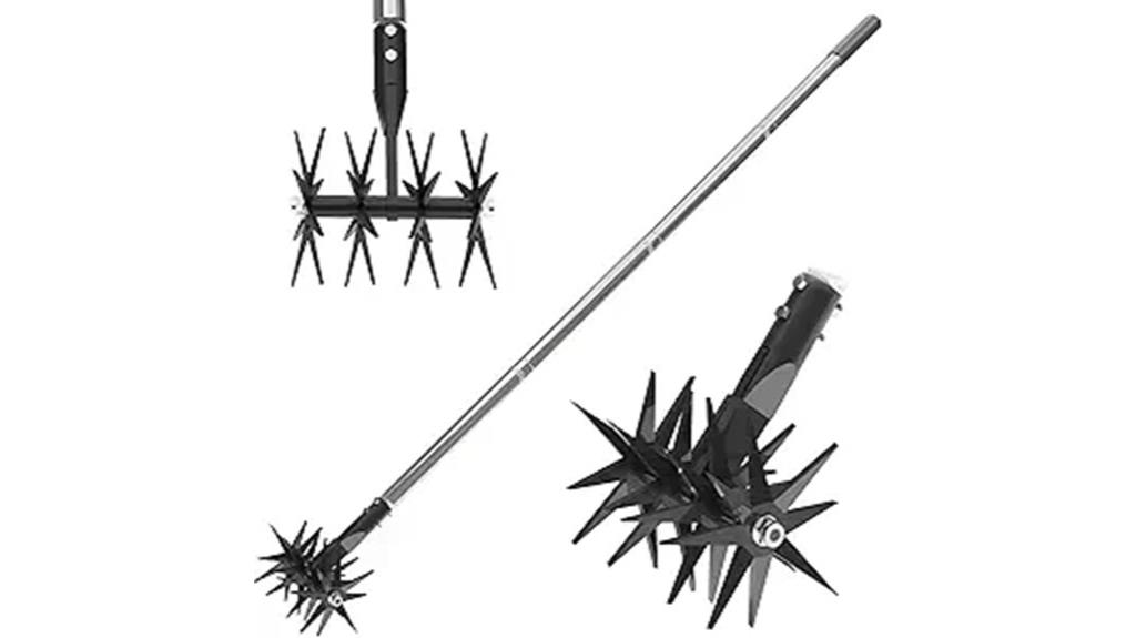66 inch steel tine tiller