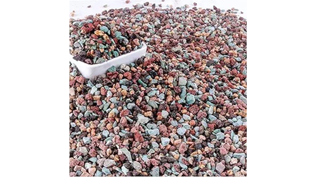 7lb lava rock pebbles