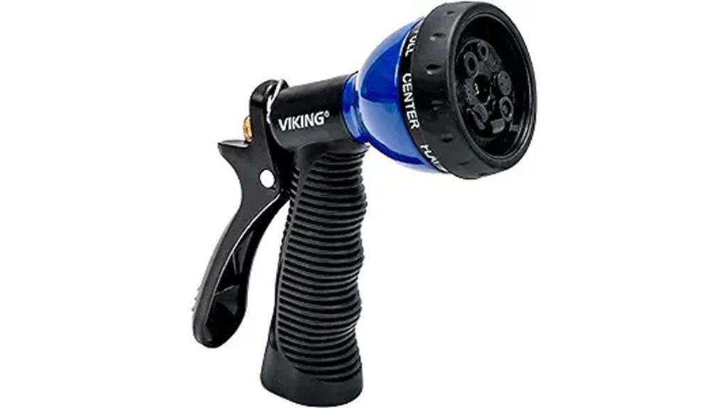 adjustable 8 pattern hose nozzle
