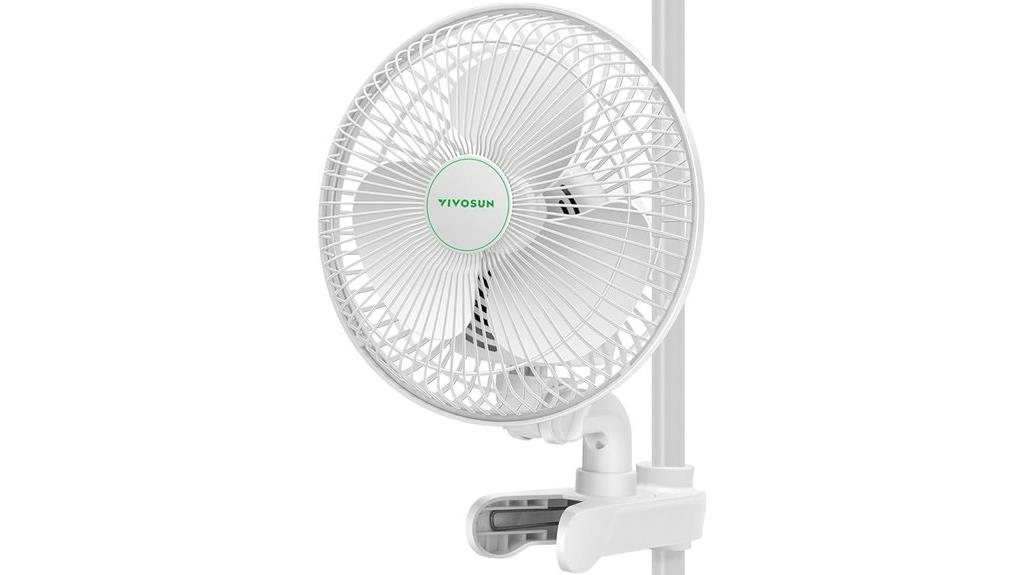 adjustable portable grow fan
