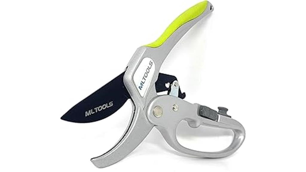 adjustable ratchet pruning shears