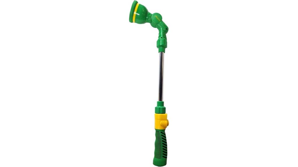 adjustable spray watering wand