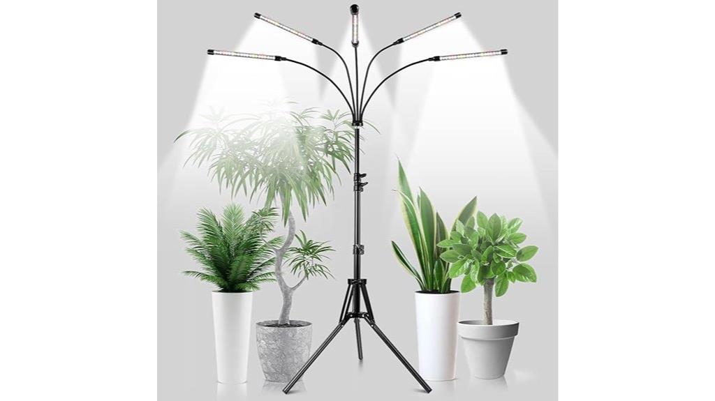 adjustable tripod grow light