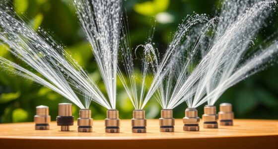 adjustable watering spray nozzles