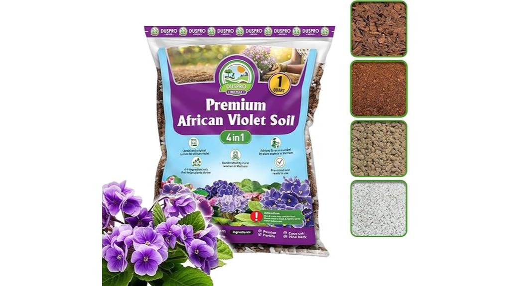 african violet soil mix
