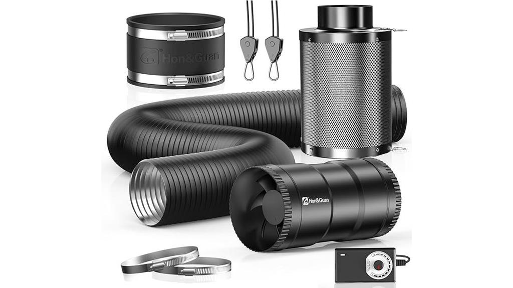 air filtration kit components