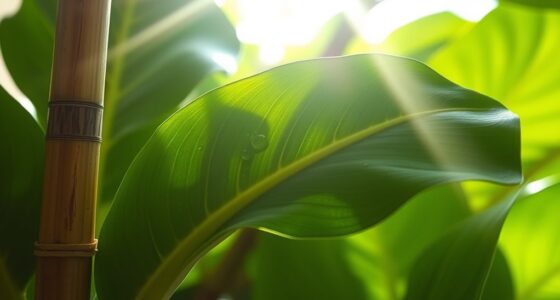 alocasia stem support tips