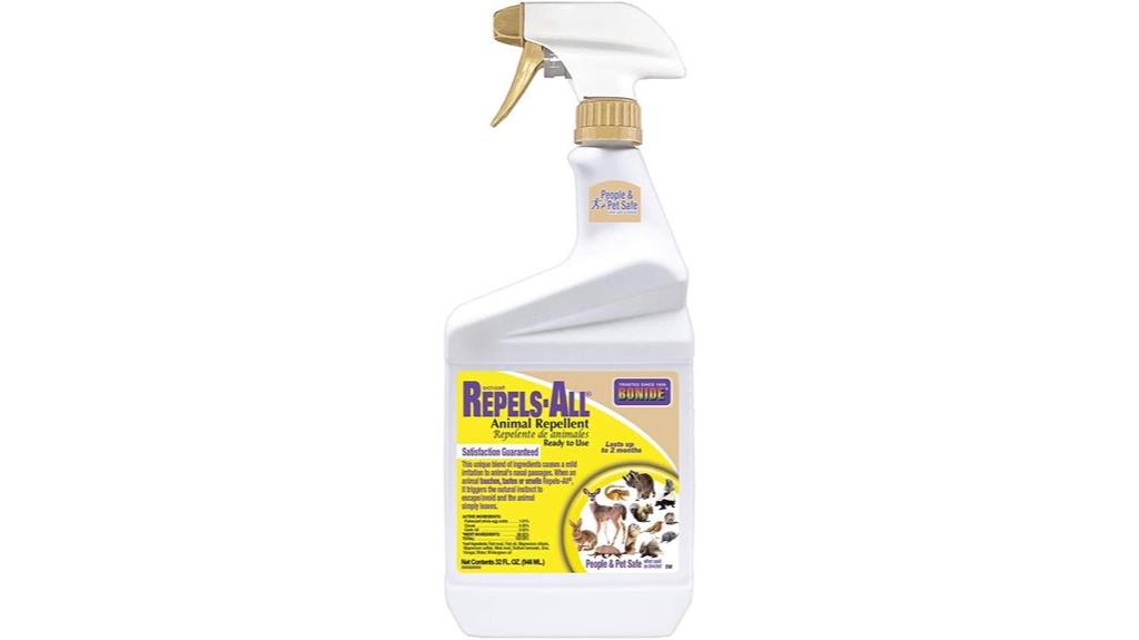 animal repellent spray bottle