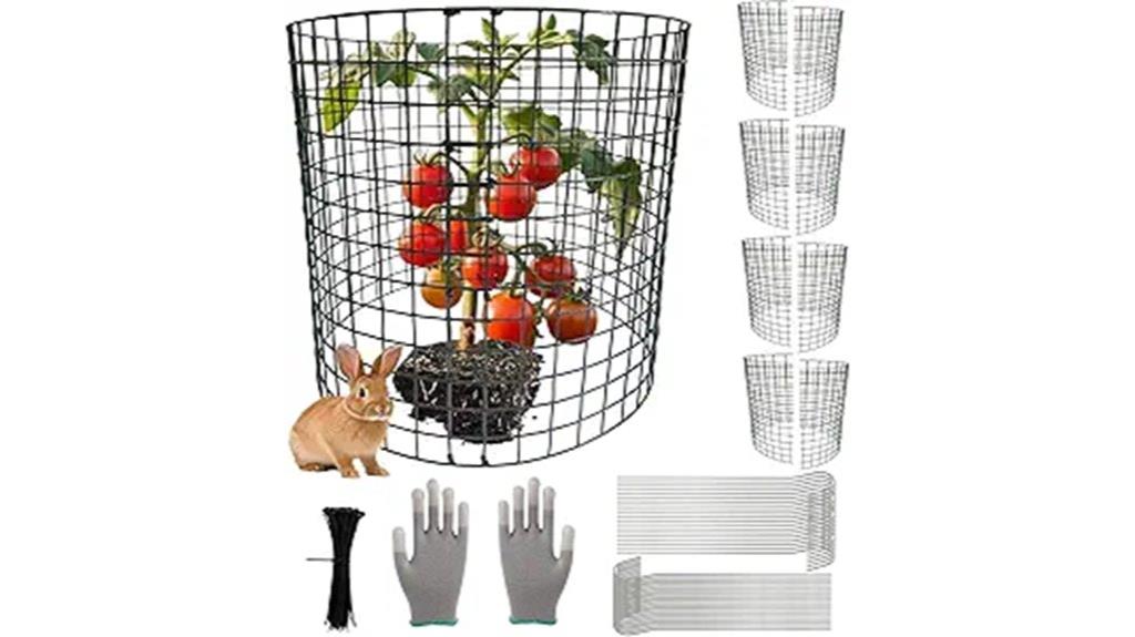 animal wire plant protectors