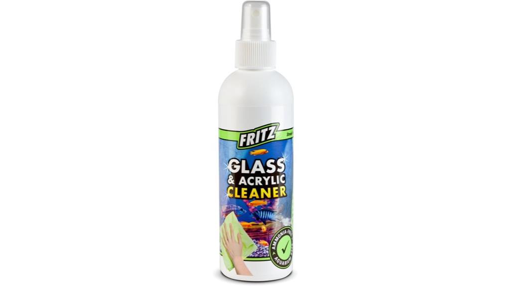 aquarium glass cleaner spray