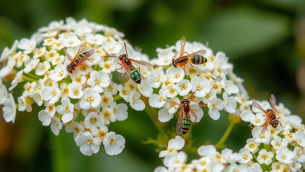 attracts beneficial insects naturally