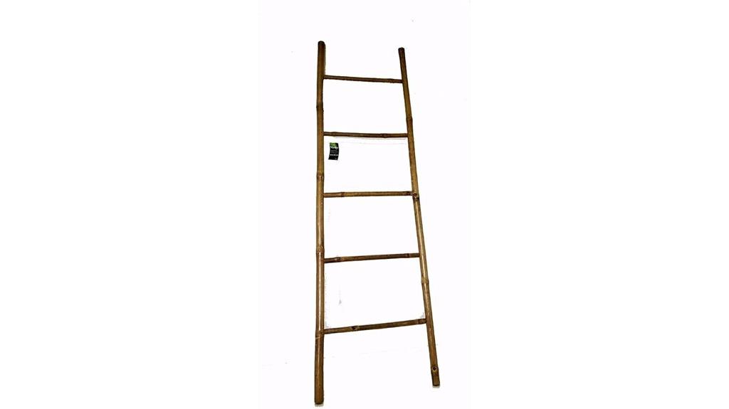 bamboo ladder for gardening