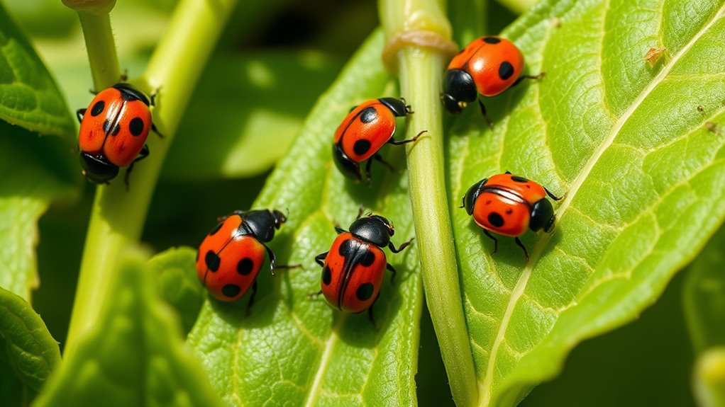 bean beetles damage crops