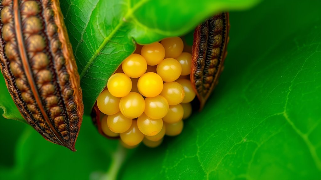 beetle egg clusters detection