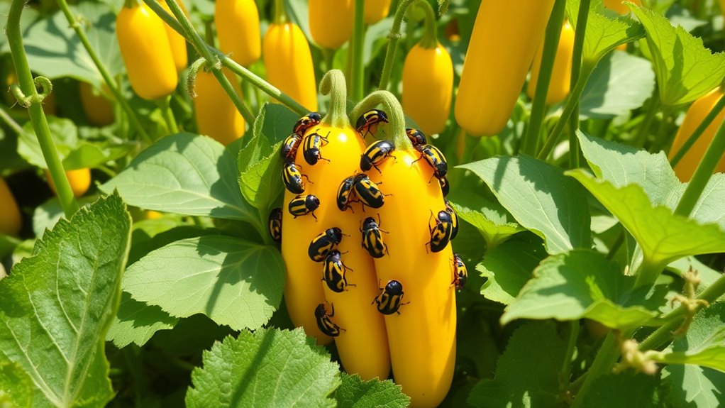 beetle movement and feeding