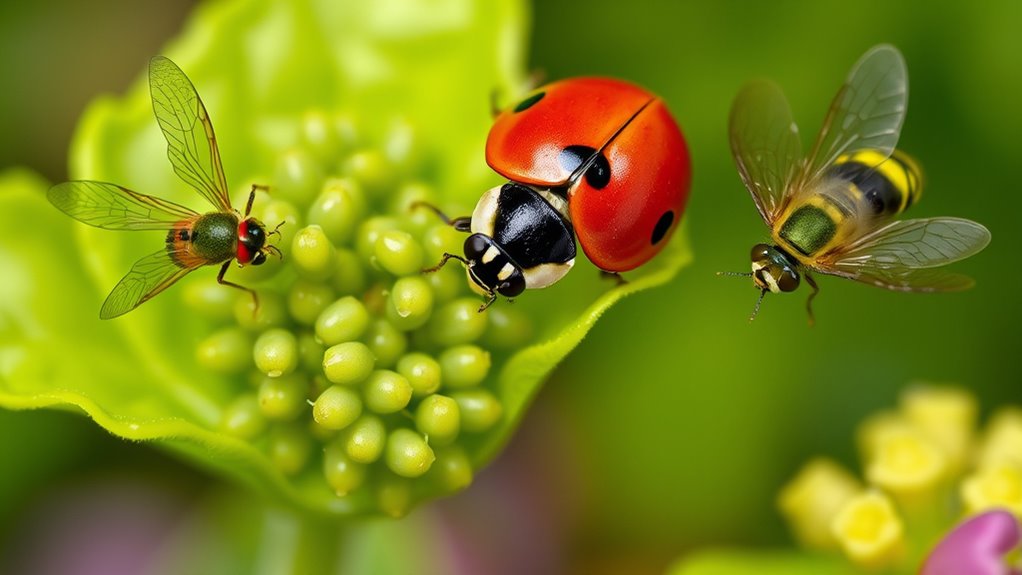 beneficial insects enhance gardens