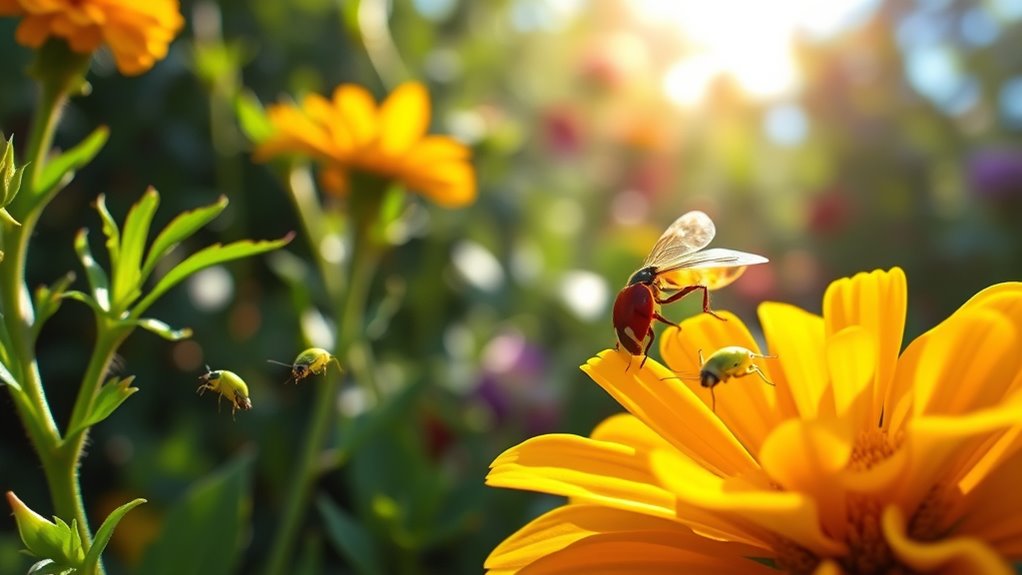 beneficial insects support healthy gardening
