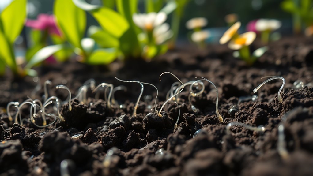 beneficial nematodes protect gardens