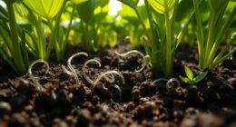 beneficial nematodes protect gardens