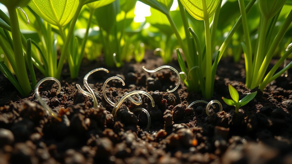beneficial nematodes protect gardens