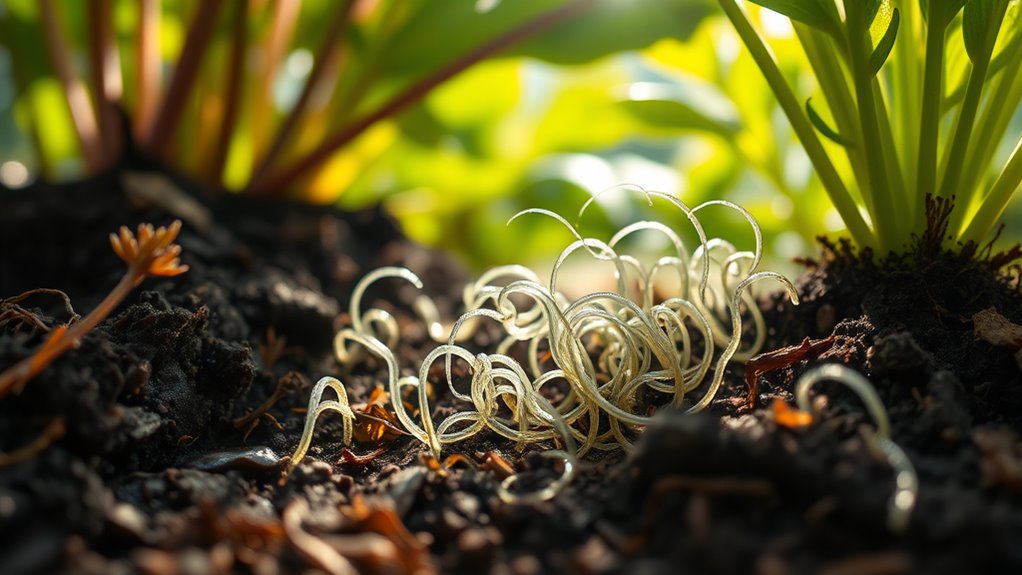 beneficial nematodes protect gardens