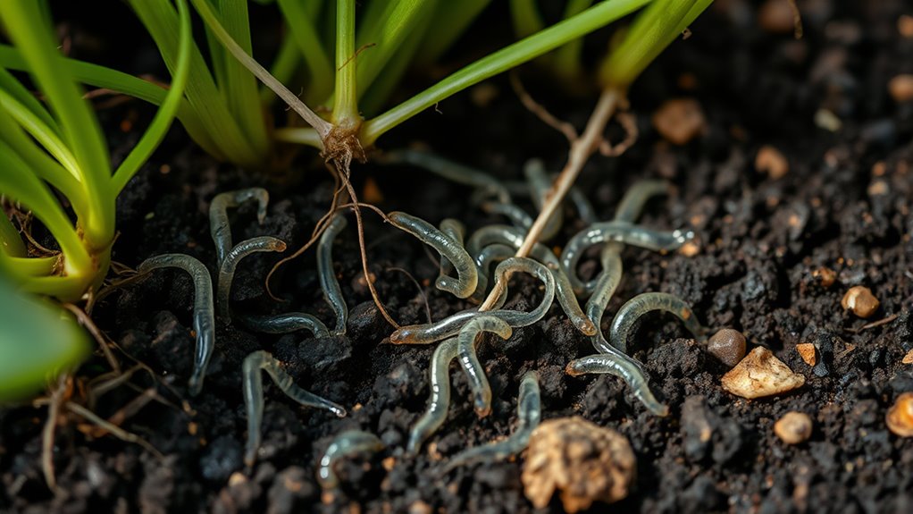 beneficial nematodes protect gardens