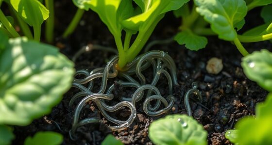 beneficial nematodes protect gardens