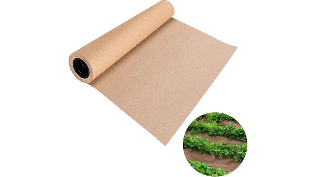 biodegradable paper weed barrier