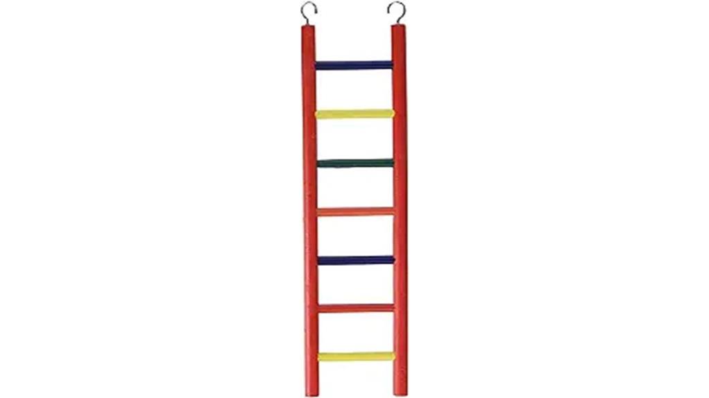 bird ladder with seven rungs
