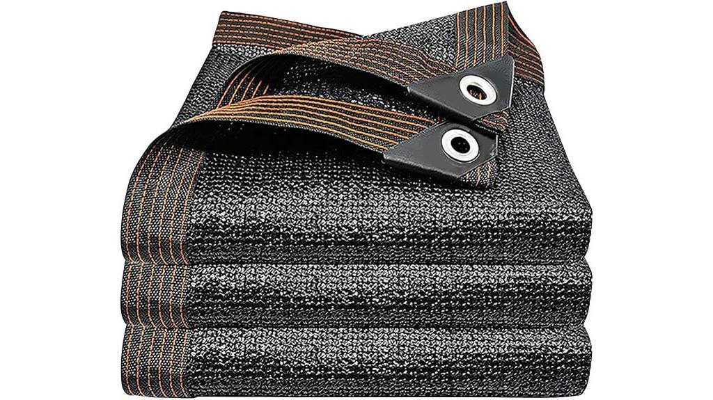 black shade cloth 6 6x6 6ft