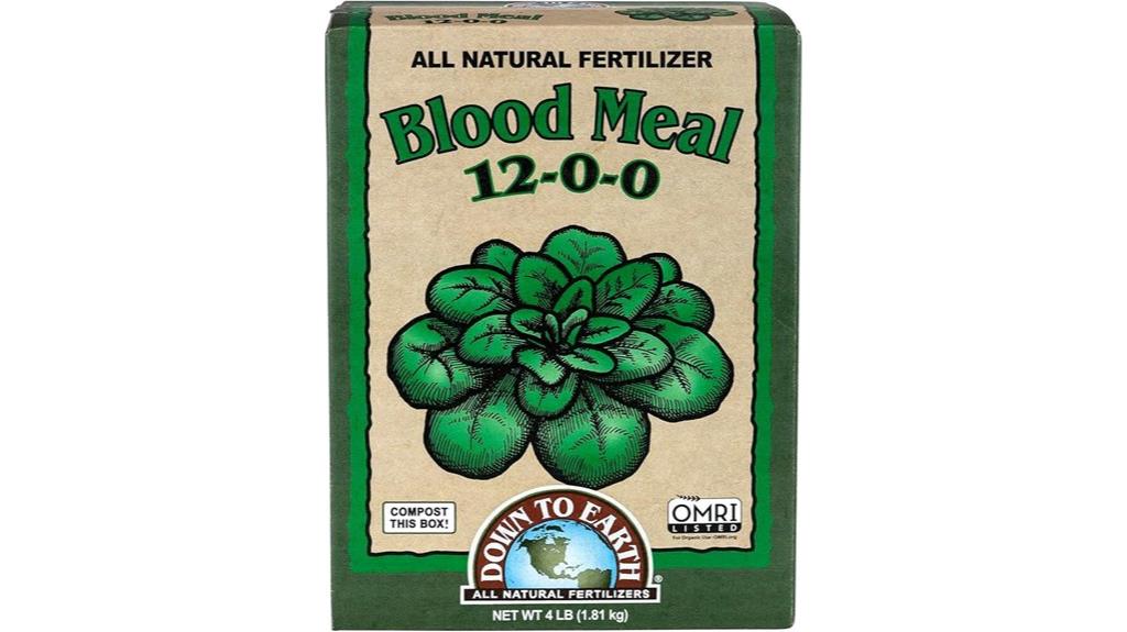 blood meal fertilizer 5 lb