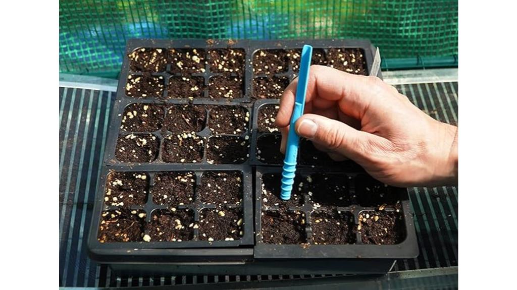 blue dibby seed sower