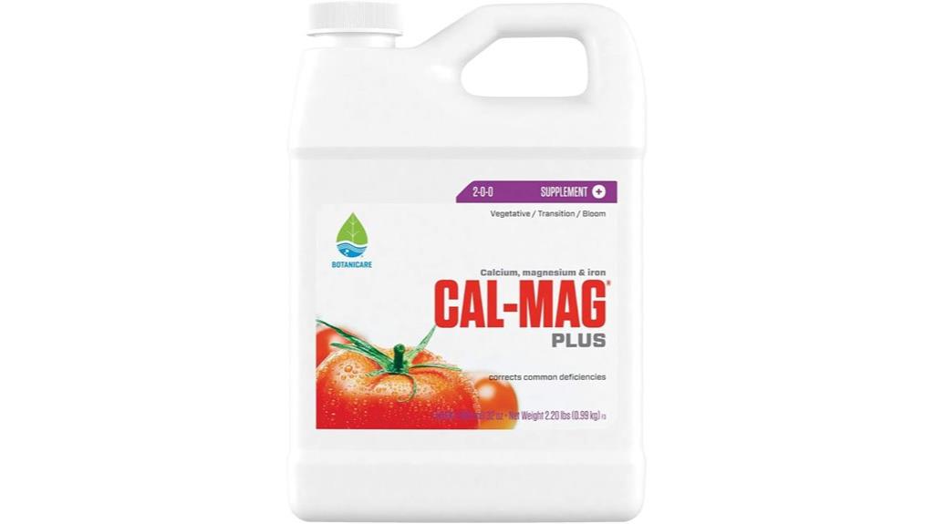 calcium magnesium plant supplement