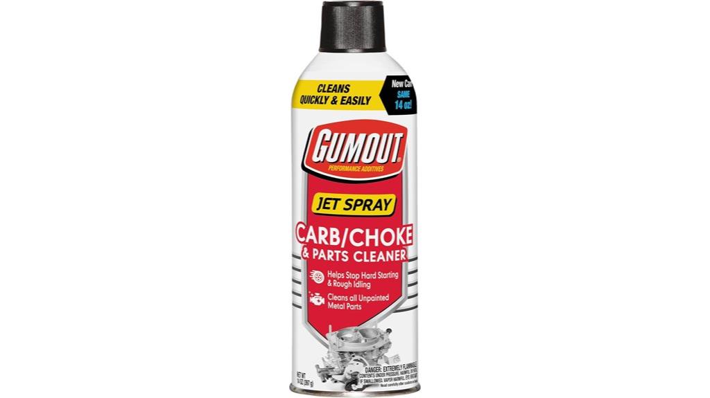 carb and choke cleaner