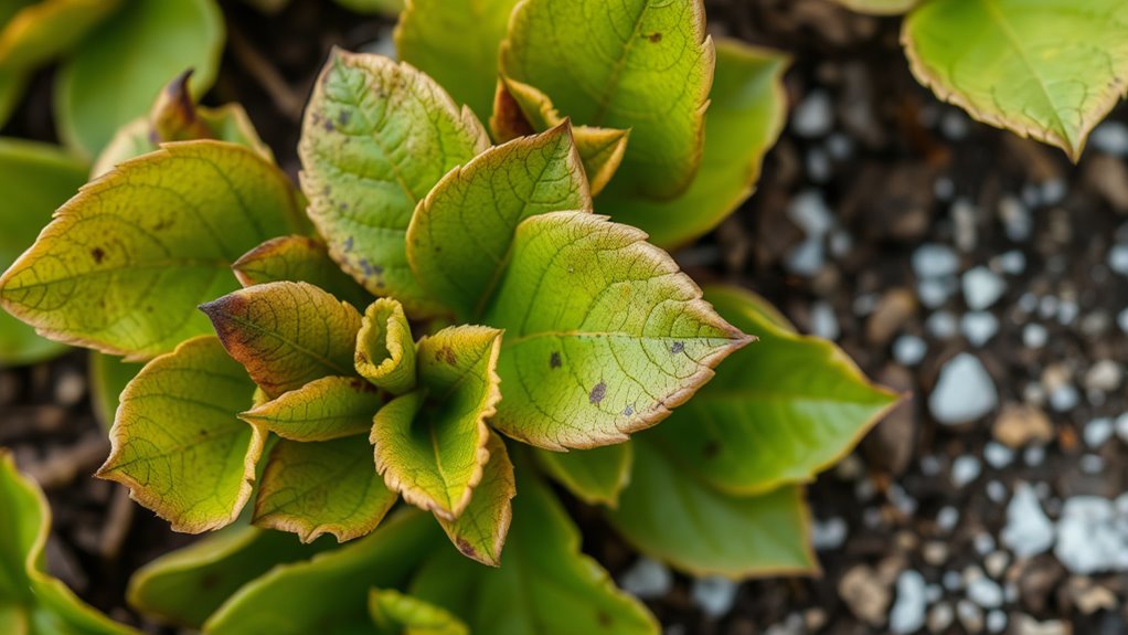 causes of laurel leaf browning