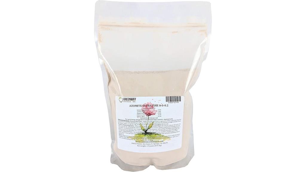 certified organic rock dust