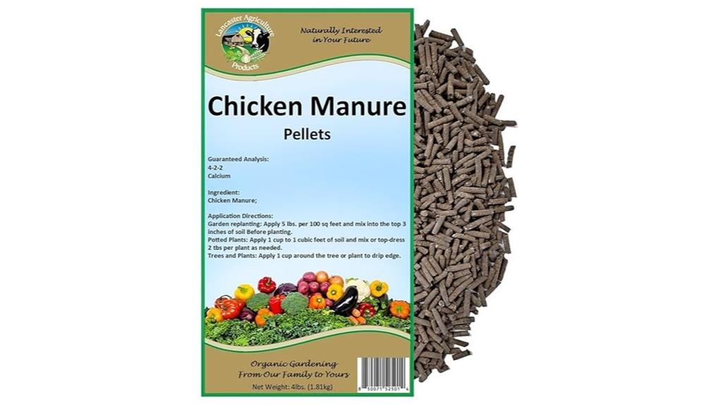 chicken manure fertilizer pellets