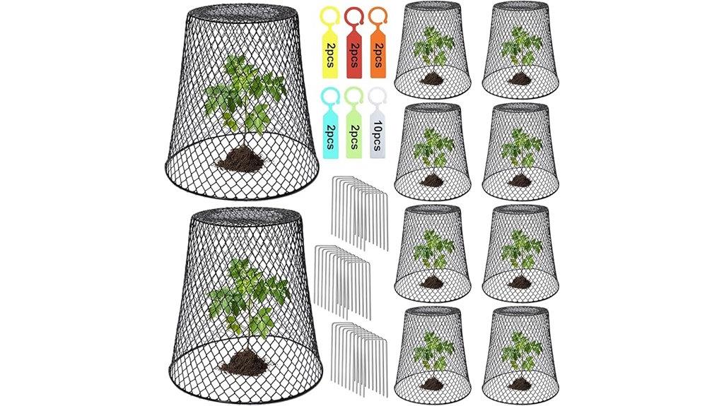 chicken wire plant covers